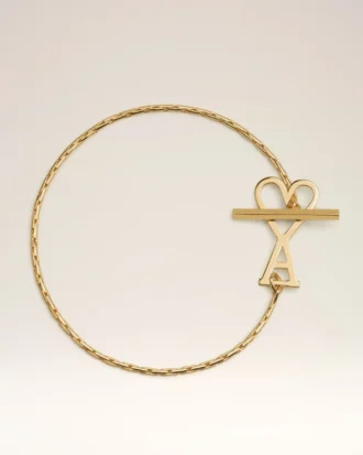 Armband med kedja i guldmässing från Ami de Coeur