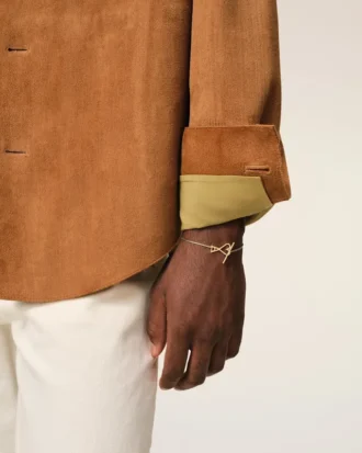 Armband med kedja i guldmässing från Ami de Coeur
