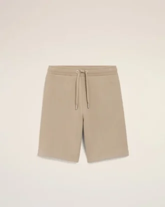 Beige Ami de Coeur-shorts i bomull