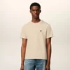 Beige Ami de Coeur T-Shirt i bomull