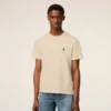 Beige Ami de Coeur T-Shirt i bomull