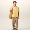 Beige arbetsbyxor i bomull Beige arbetsbyxor i bomull