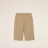 Beige bomullsbermudashorts Beige bomullsbermudashorts