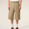 Beige bomullsbermudashorts Beige bomullsbermudashorts