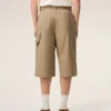 Beige bomullsbermudashorts Beige bomullsbermudashorts