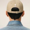 Beige bomullskeps med Ami de Coeur Cap-logotyp Beige bomullskeps med Ami de Coeur Cap-logotyp