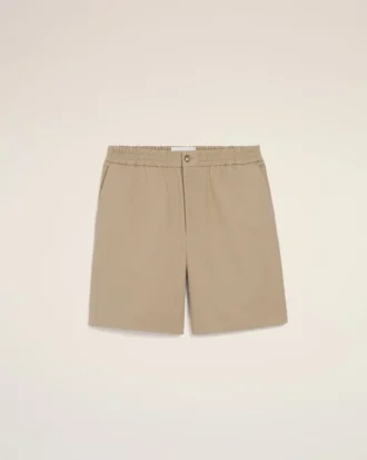 Beige bomullsshorts med resår i midjan från Ami de Coeur