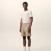 Beige bomullsshorts med resår i midjan från Ami de Coeur Beige bomullsshorts med resår i midjan från Ami de Coeur