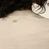 Beige kort Ami de Coeur T-Shirt i bomull Beige kort Ami de Coeur T-Shirt i bomull