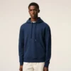 Blå Ami de Coeur Hoodie i bomull Blå Ami de Coeur Hoodie i bomull