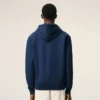 Blå Ami de Coeur Hoodie i bomull Blå Ami de Coeur Hoodie i bomull