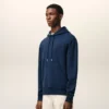 Blå Ami de Coeur Hoodie i bomull Blå Ami de Coeur Hoodie i bomull