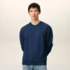 Blå Ami de Coeur-Sweatshirt i bomull