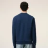 Blå Ami de Coeur-Sweatshirt i bomull