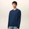 Blå Ami de Coeur-Sweatshirt i bomull