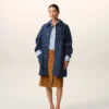 Blå bomullsjacka Ami Paris Heritage Label Worker Blå bomullsjacka Ami Paris Heritage Label Worker