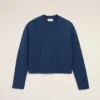 Blå bomullssweatshirt från Ami de Coeur Blå bomullssweatshirt från Ami de Coeur