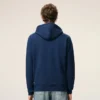 Blå bomullströja med dragkedja från Ami de Coeur Hoodie Blå bomullströja med dragkedja från Ami de Coeur Hoodie