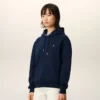 Blå bomullströja med Red Ami de Coeur Hoodie Blå bomullströja med Red Ami de Coeur Hoodie
