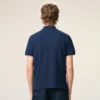 Blå kortärmad Ami de Coeur Polo-tröja i bomull Blå kortärmad Ami de Coeur Polo-tröja i bomull