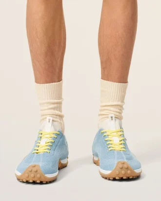 Blå Mirage-sneakers i mesh