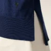 Bleu tunn ulltröja med rund hals Ami de Coeur Sweater Bleu tunn ulltröja med rund hals Ami de Coeur Sweater