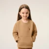 Brun Ami de Coeur-Sweatshirt med rund hals i bomull Brun Ami de Coeur-Sweatshirt med rund hals i bomull