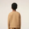 Brun Ami de Coeur-Sweatshirt med rund hals i bomull Brun Ami de Coeur-Sweatshirt med rund hals i bomull