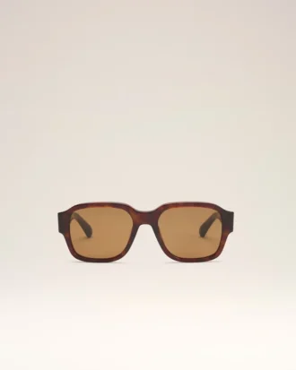 Bruna solglasögon i acetat 75006
