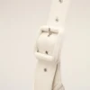 Etienne crossbody-väskan i vitt Taurillon-läder Etienne crossbody-väskan i vitt Taurillon-läder