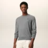 Grå Ami de Coeur Sweater i ull med rund hals Grå Ami de Coeur Sweater i ull med rund hals