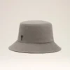 Grå bomulls-Ami de Coeur-hatt Grå bomulls-Ami de Coeur-hatt