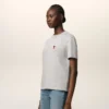Grå bomulls Ami de Coeur T-Shirt