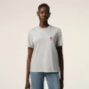 Grå bomulls Ami de Coeur T-Shirt