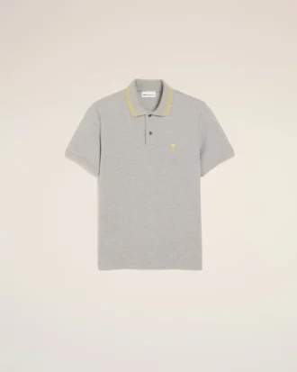 Grå bomullspolo Ami de Coeur Polo