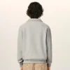 Grå bomullssweatshirt med Ami de Coeur-tryck