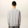 Grå bomullssweatshirt med kontrasterande Ami de Coeur-tryck