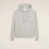 Grå bomullströja med kontrastdetaljer och Ami de Coeur Hoodie Grå bomullströja med kontrastdetaljer och Ami de Coeur Hoodie
