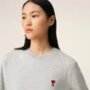 Grå långärmad Ami de Coeur T-shirt i bomull Grå långärmad Ami de Coeur T-shirt i bomull
