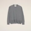 Grå tunn ulltröja med rund hals från Ami de Coeur Sweater Grå tunn ulltröja med rund hals från Ami de Coeur Sweater
