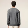 Grå tunn ulltröja med rund hals från Ami de Coeur Sweater Grå tunn ulltröja med rund hals från Ami de Coeur Sweater