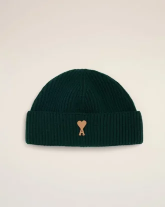 Grön Ami de Coeur Beanie