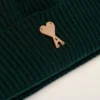 Grön Ami de Coeur Beanie