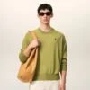 Grön Ami de Coeur Sweater i ull med rund hals Grön Ami de Coeur Sweater i ull med rund hals