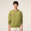 Grön Ami de Coeur Sweater i ull med rund hals Grön Ami de Coeur Sweater i ull med rund hals
