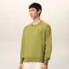 Grön Ami de Coeur Sweater i ull med rund hals Grön Ami de Coeur Sweater i ull med rund hals