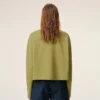 Grön bomullssweatshirt från Ami de Coeur Grön bomullssweatshirt från Ami de Coeur