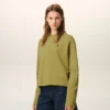 Grön bomullssweatshirt från Ami de Coeur Grön bomullssweatshirt från Ami de Coeur