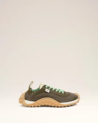 Gröna Mirage-sneakers i mesh
