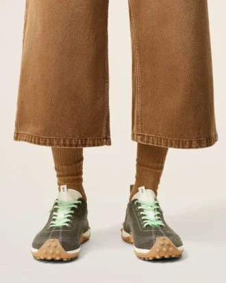 Gröna Mirage-sneakers i mesh